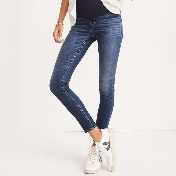 MADEWELL Maternity Over-the-Belly Skinny Jeans, Size 26 - Picture 3 of 4